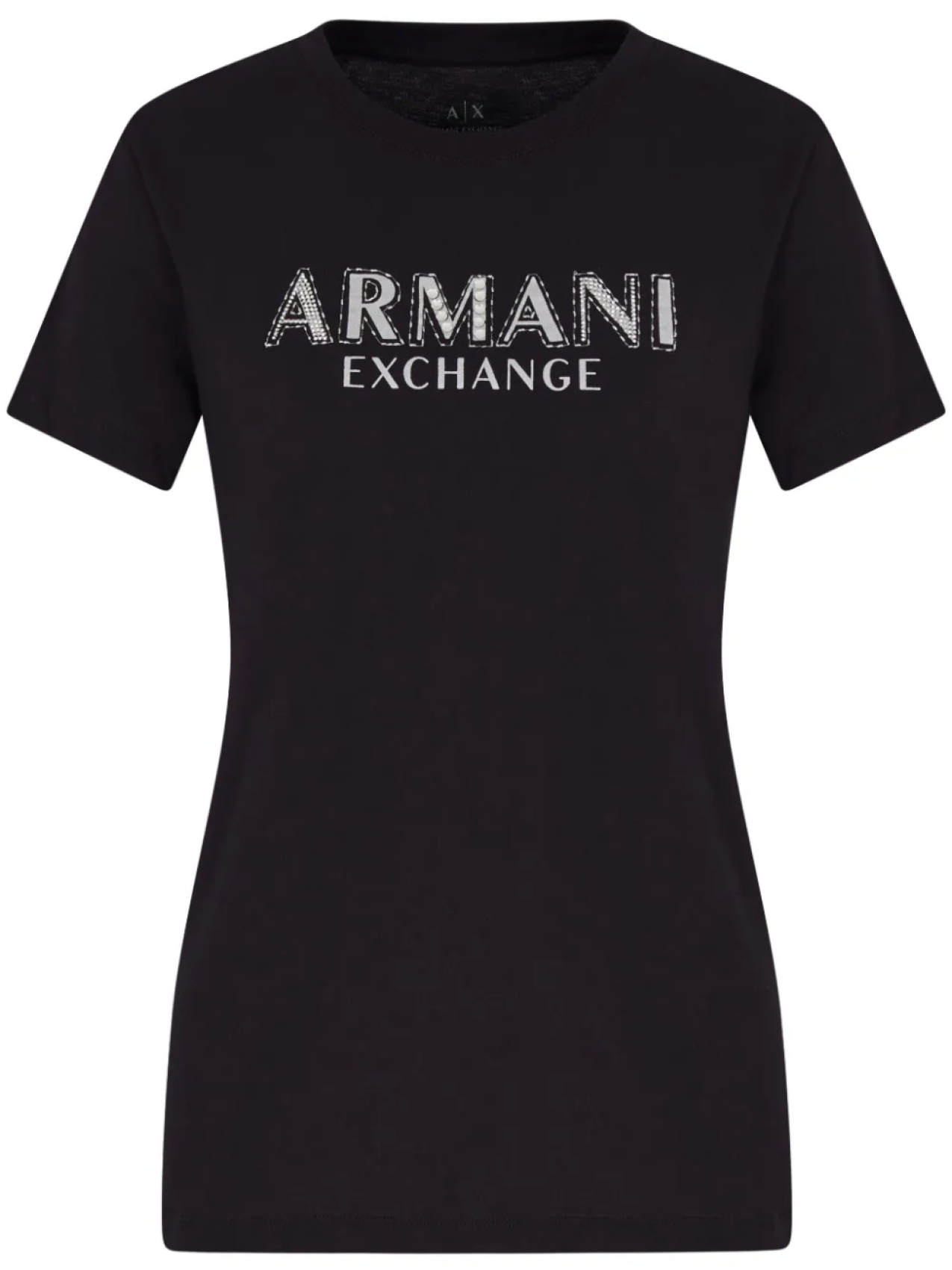 

Футболка с логотипом Armani Exchange, черный