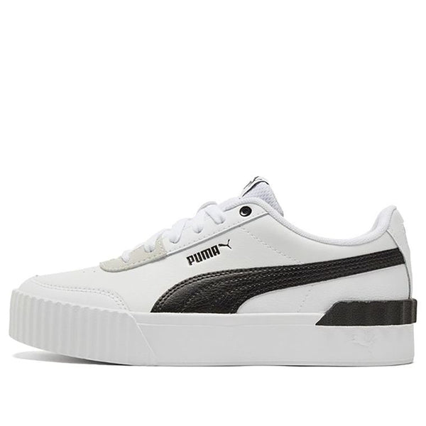 Кроссовки carina lift shoes black/white/grey Puma, черный