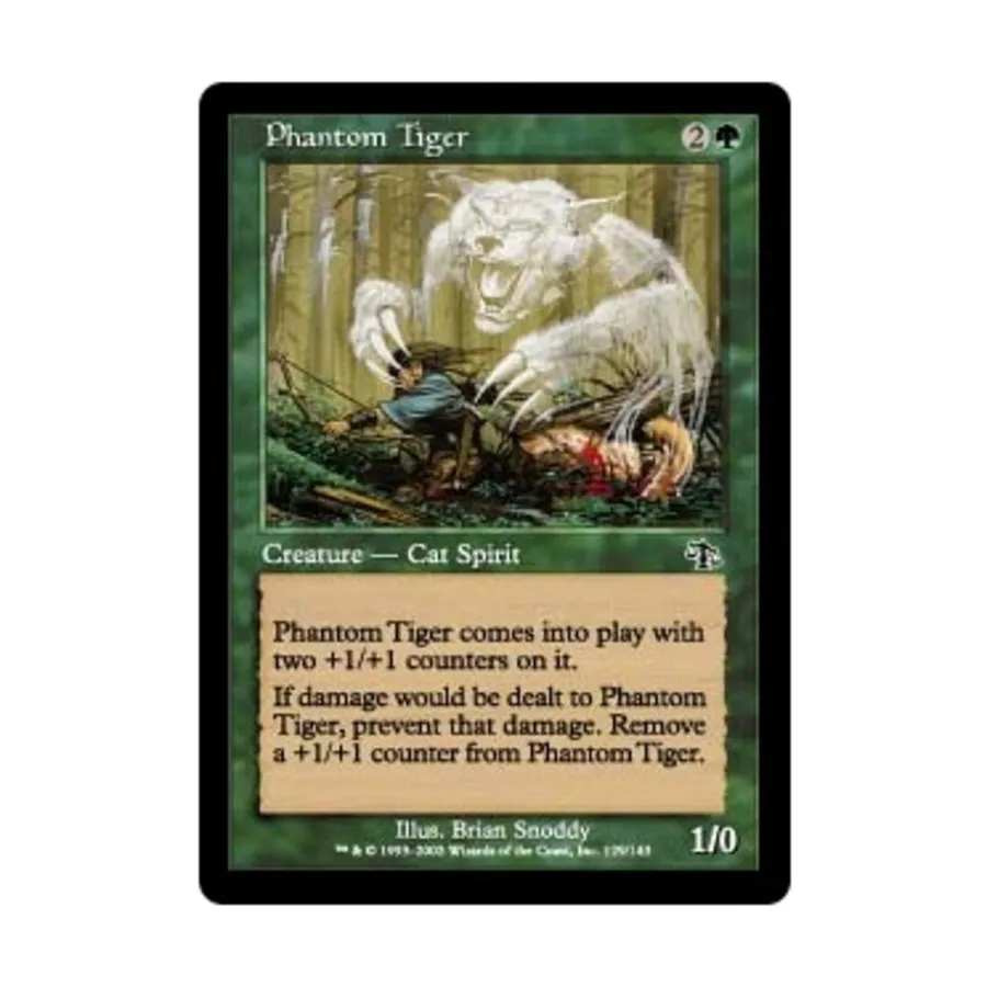 

CCG Призрачный тигр (К), MTG - Judgment