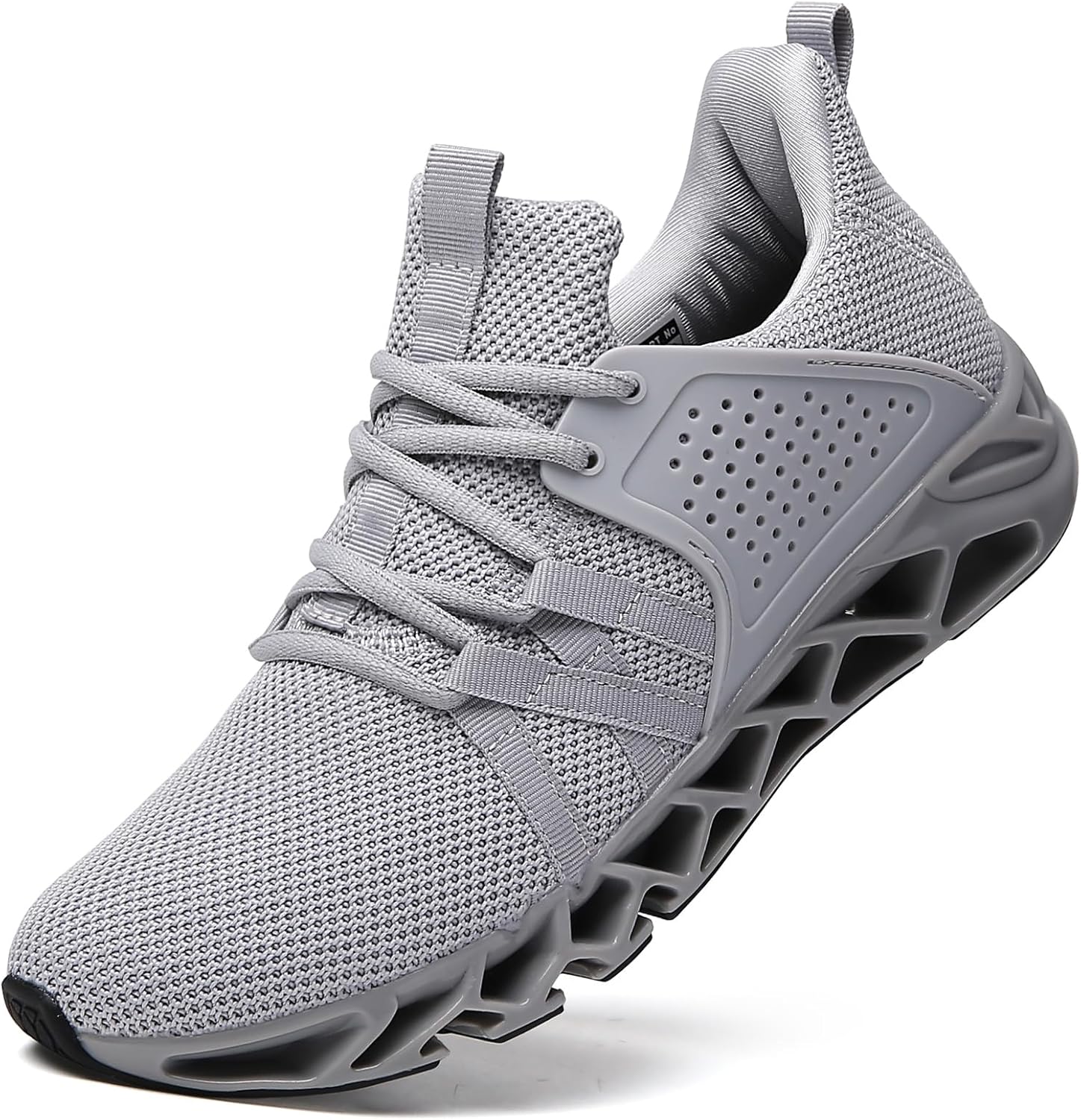 

Мужские спортивные кроссовки FRSHANIAH, дышащие, для бега, с противоскользящей подошвой, модные кеды, светло-серый