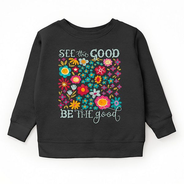 

Футболка See the good be the good floral youth The Juniper Shop, Black
