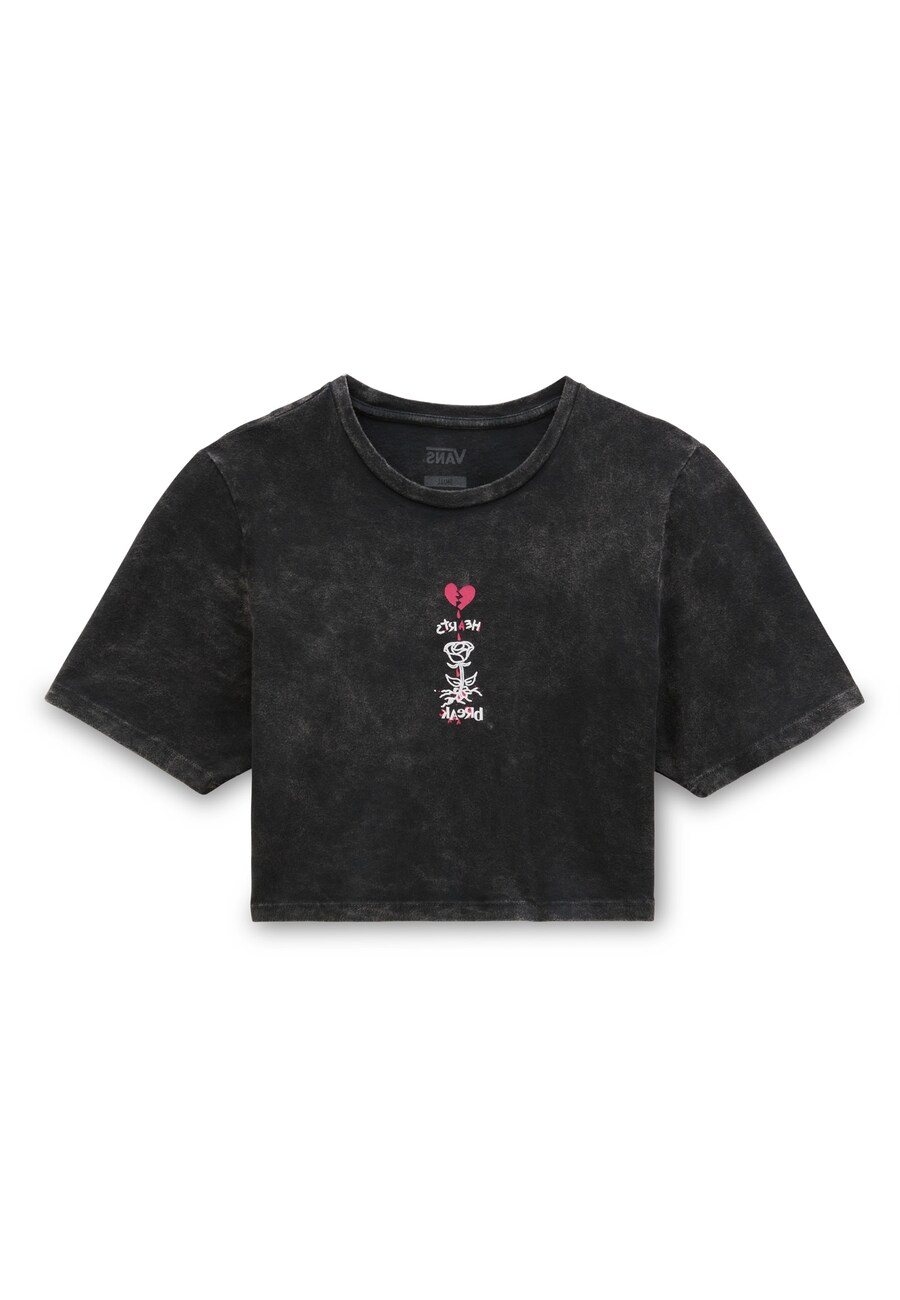 

Рубашка VANS HEARTBREAKER CREW CROP II, черный