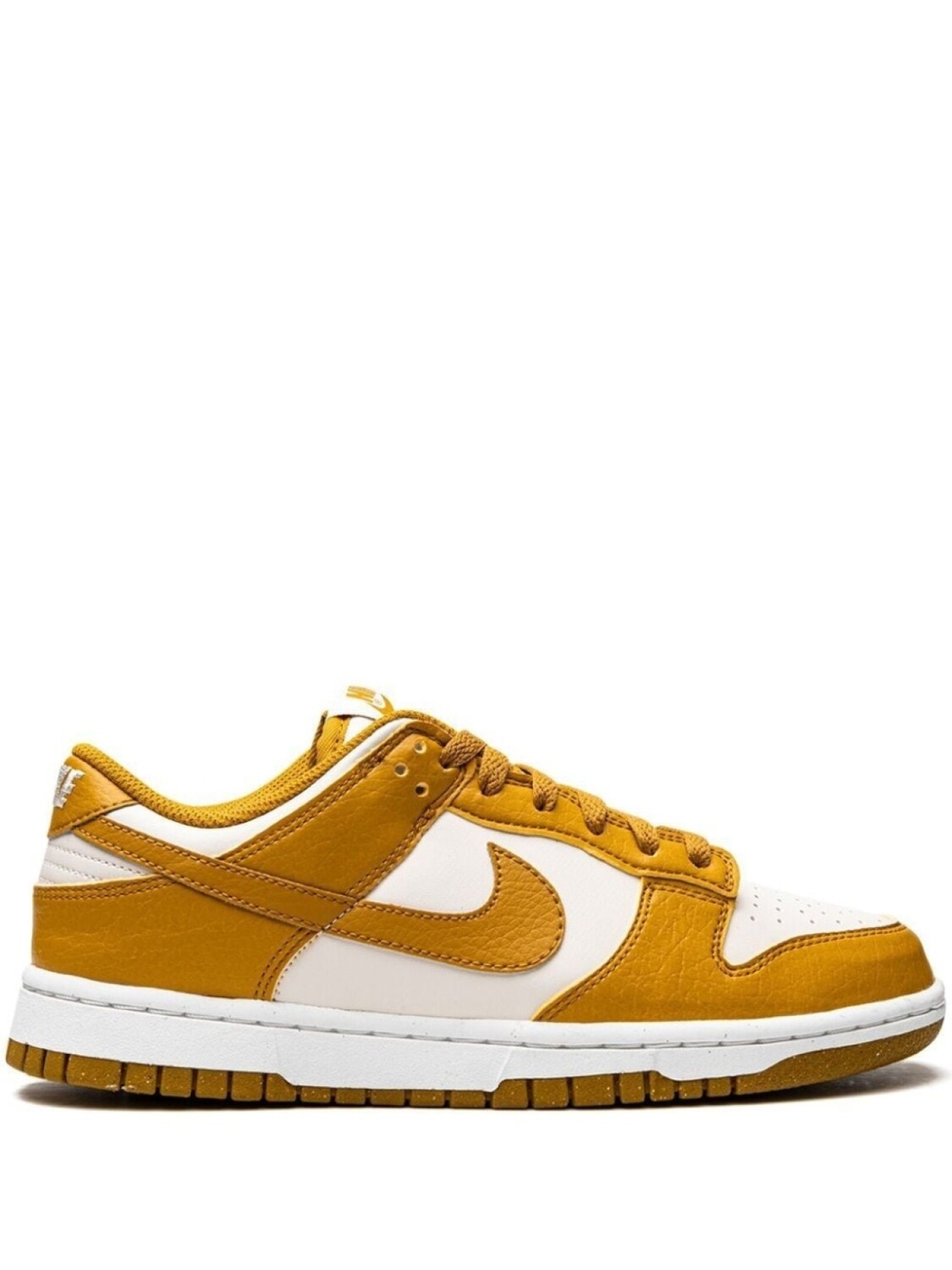 

Кроссовки Nike Dunk Low Next Nature, белый/темно-желтый