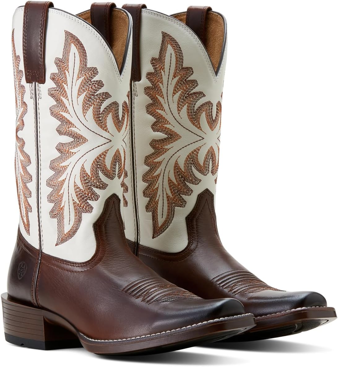 Мужские ковбойские сапоги ARIAT Renegade, Mahogany/Crema — фото 4
