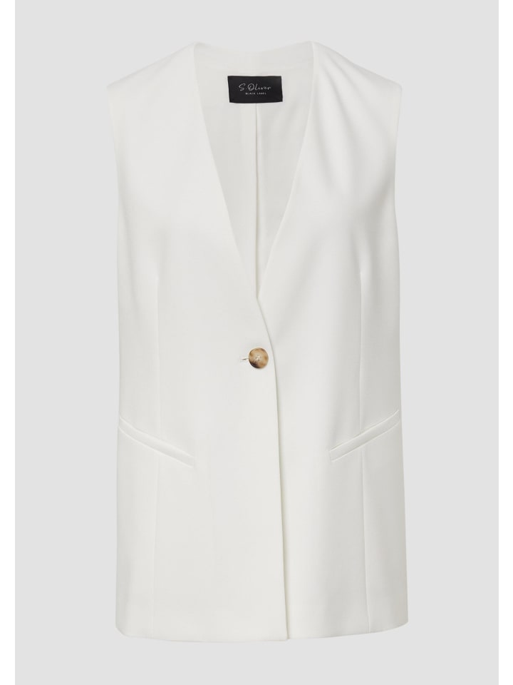 

s.Oliver Жилет для помещений в цвете 0200_ecru