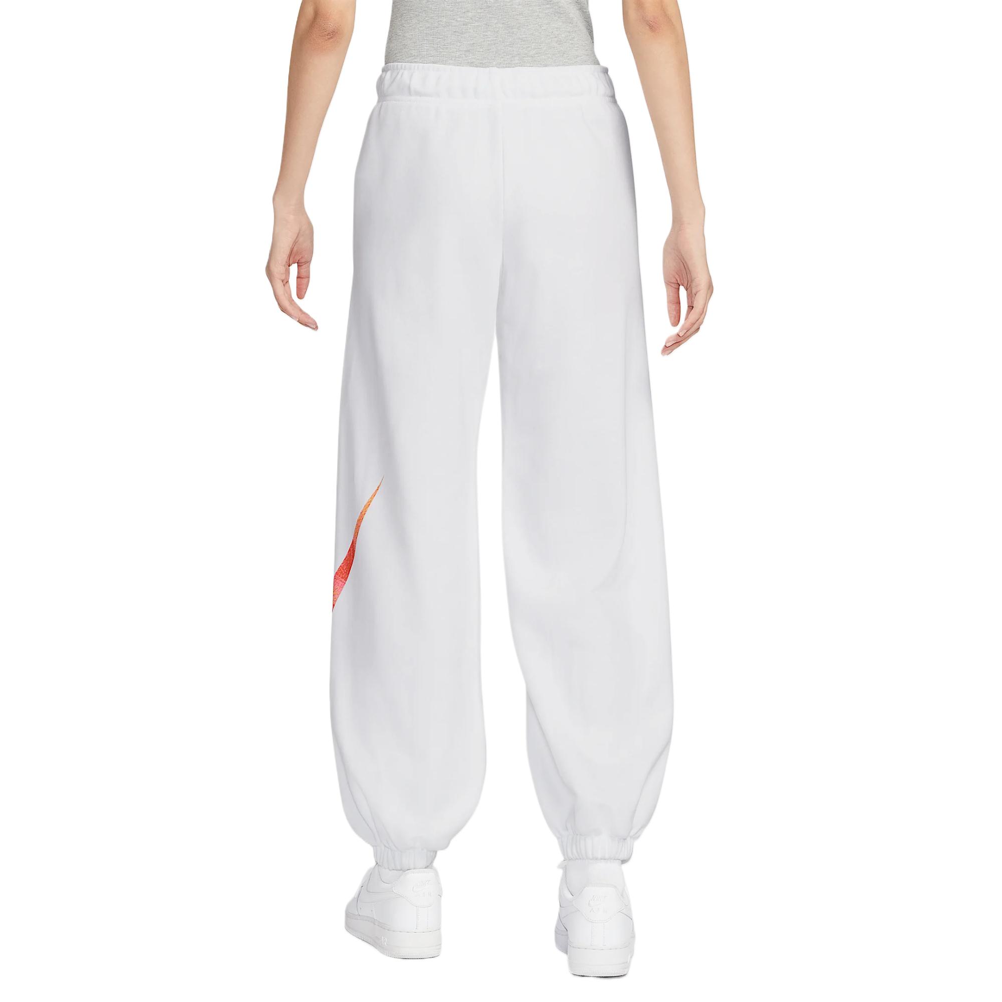 Nike Спортивные вязаные спортивные штаны Women's White — фото 3