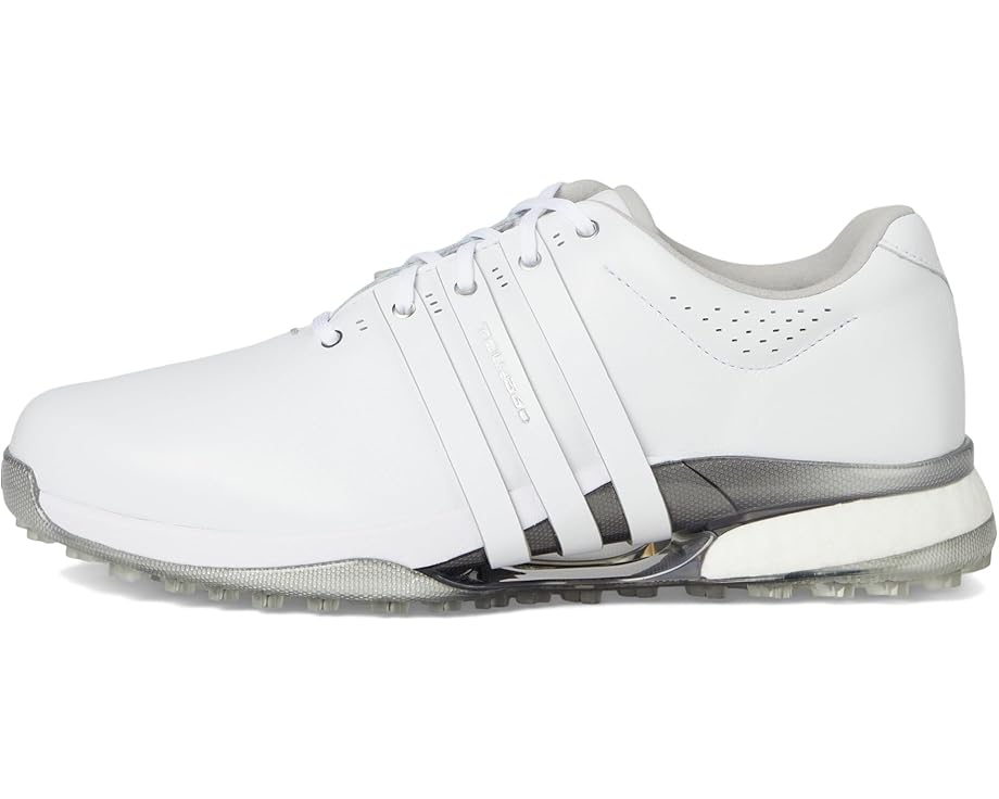 Кроссовки adidas Golf Tour360 25 Spikeless Golf Shoes, цвет Footwear White/Footwear White/Silver Metallic — фото 4