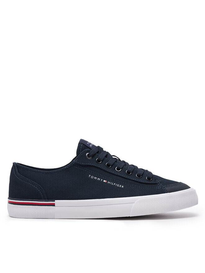 

Тканевые кроссовки Corporate Vulc Canvas Tommy Hilfiger, темно-синий
