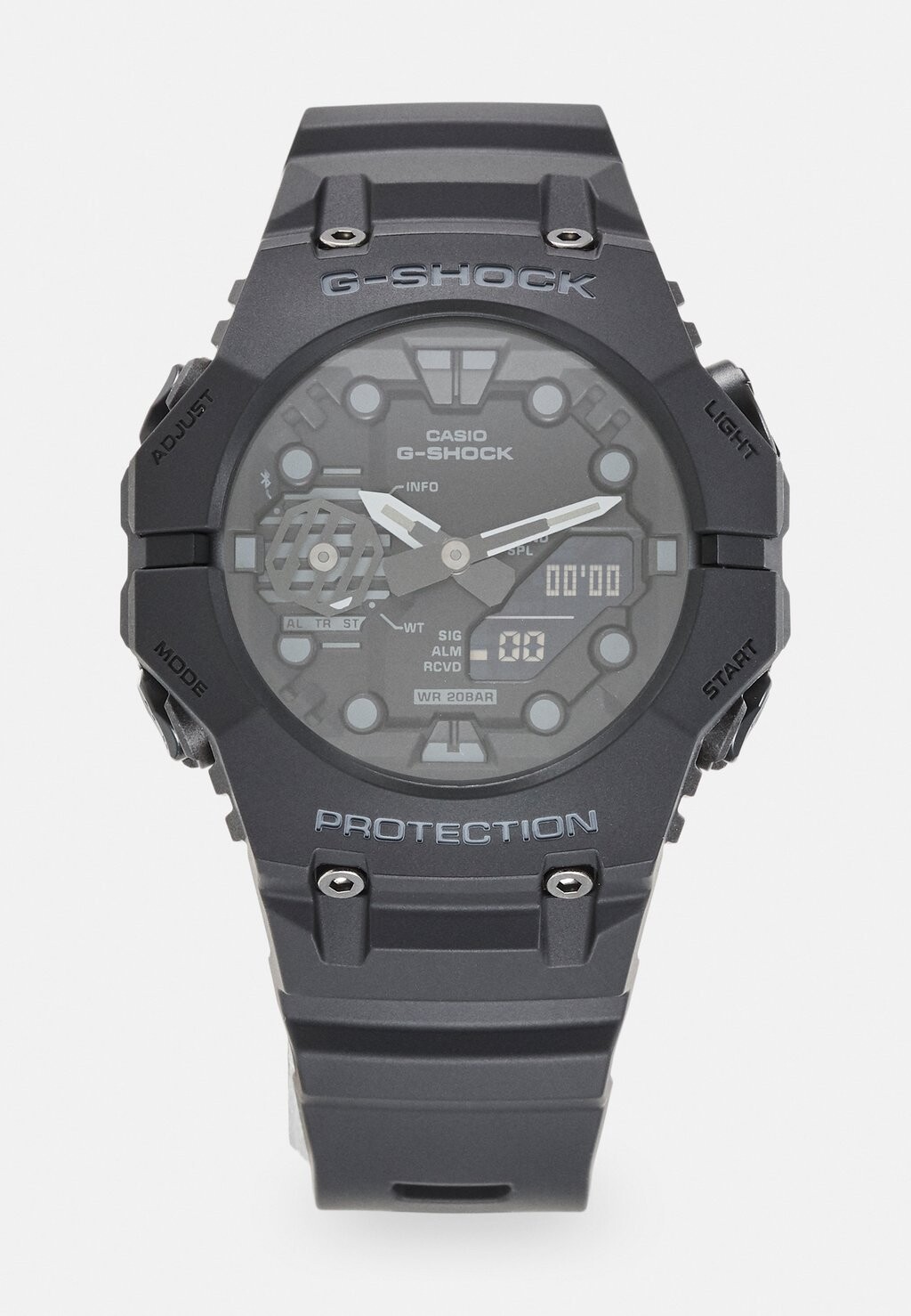 

хронограф Bluetooth Unisex G-SHOCK, черный, Серый, хронограф Bluetooth Unisex G-SHOCK, черный