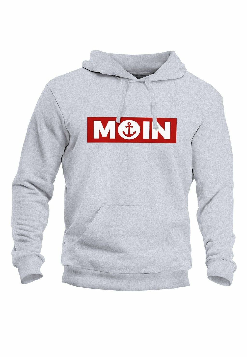 

Толстовка Moin Norddeutsch Morgen Anker Neverless, серый