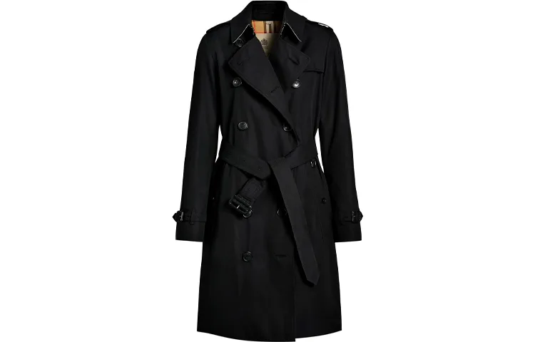 Пальто Mid length от Kensington Heritage Burberry, midnight синий — фото 3