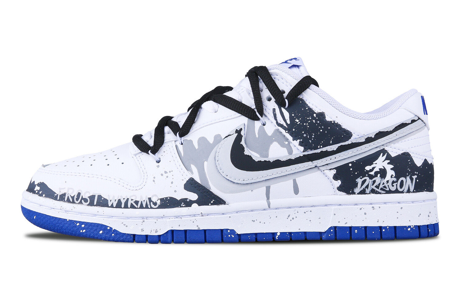

Женские кроссовки для скейтбординга Nike Dunk, Black/White/Gray