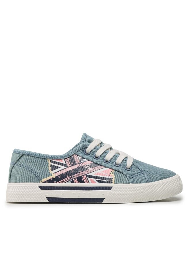 

Тканевые кроссовки Brady Flag G Pepe Jeans, синий