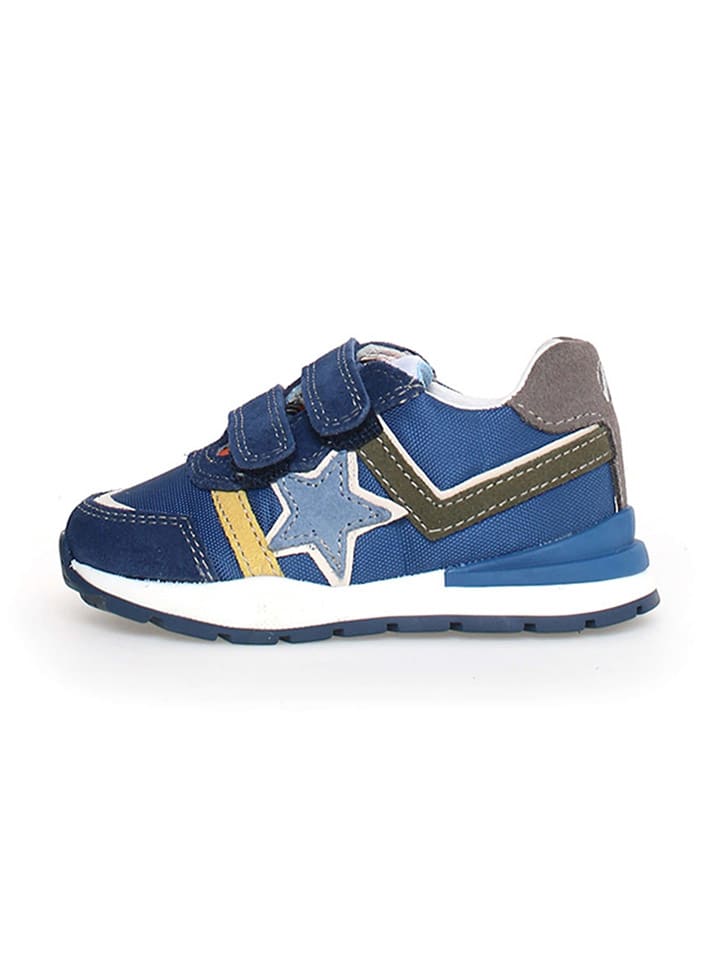 

Кроссовки на шнуровке Naturino Leder-Sneakers Evon, синий