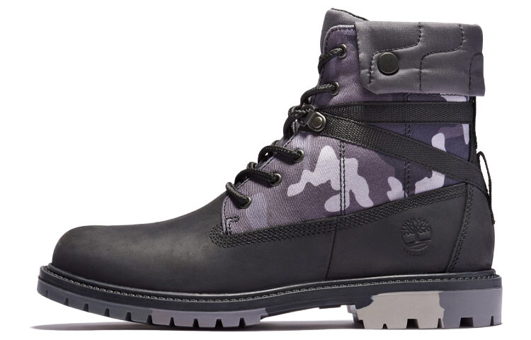 Ботинки женские Timberland Heritage Collection, черный / фиолетовый