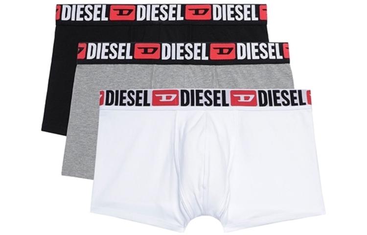 Трусы с логотипом на поясе, упаковка из трёх штук DIESEL, Box 3 Pack — фото 3