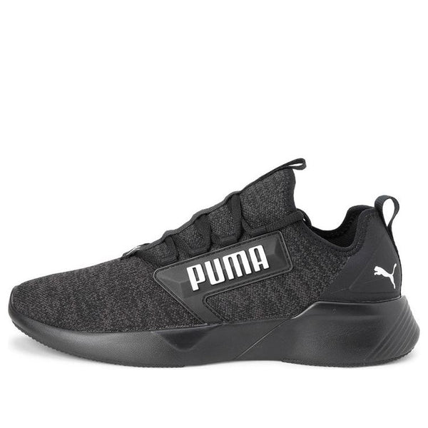 

Кроссовки retaliate knitted sports shoe black Puma, черный