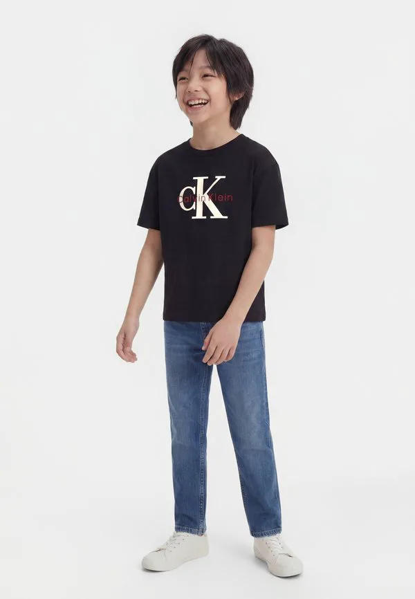 Футболка унисекс с принтом Calvin Klein Jeans, Black