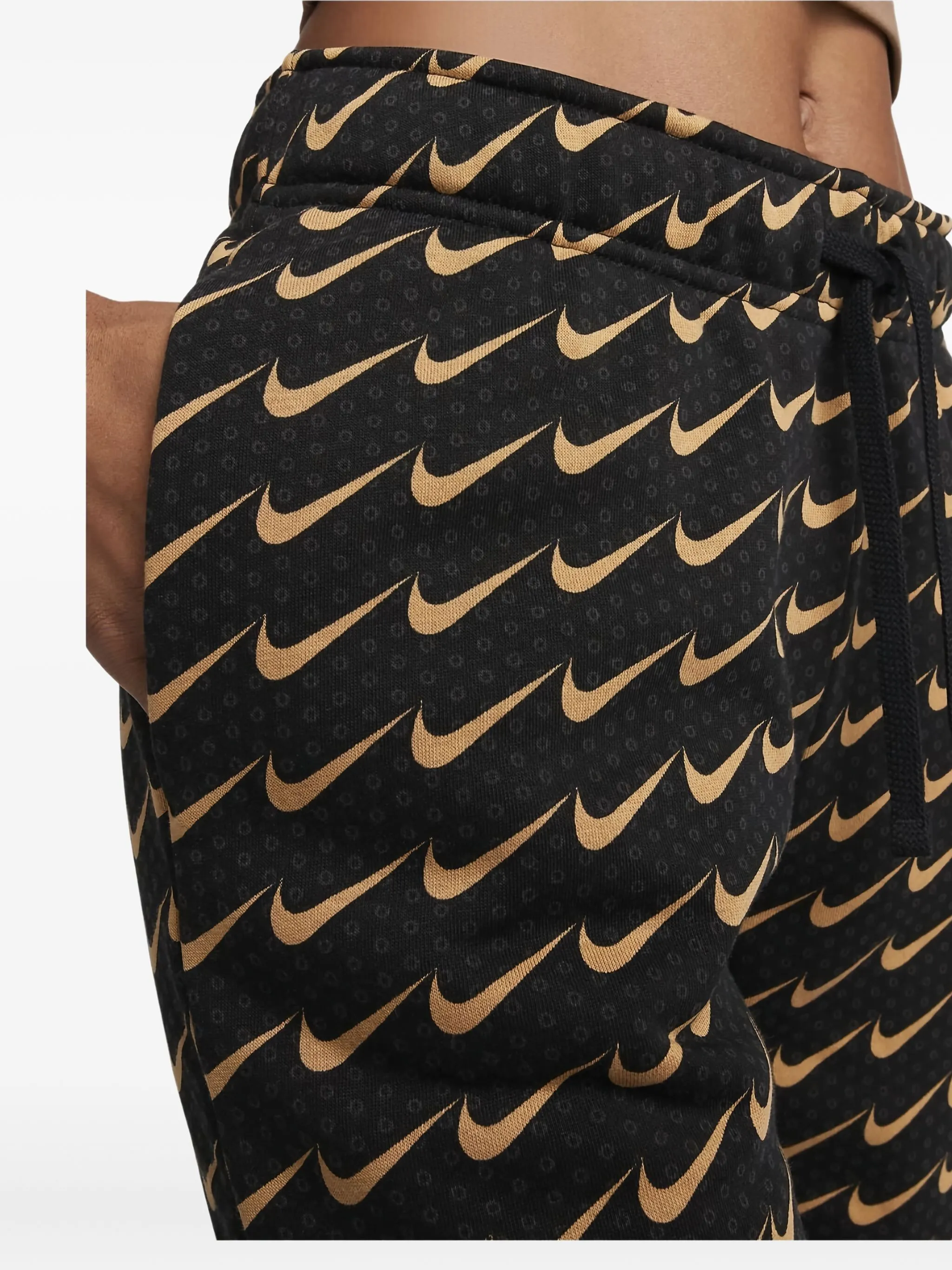 Спортивные брюки с монограммой Nike, черный — фото 3