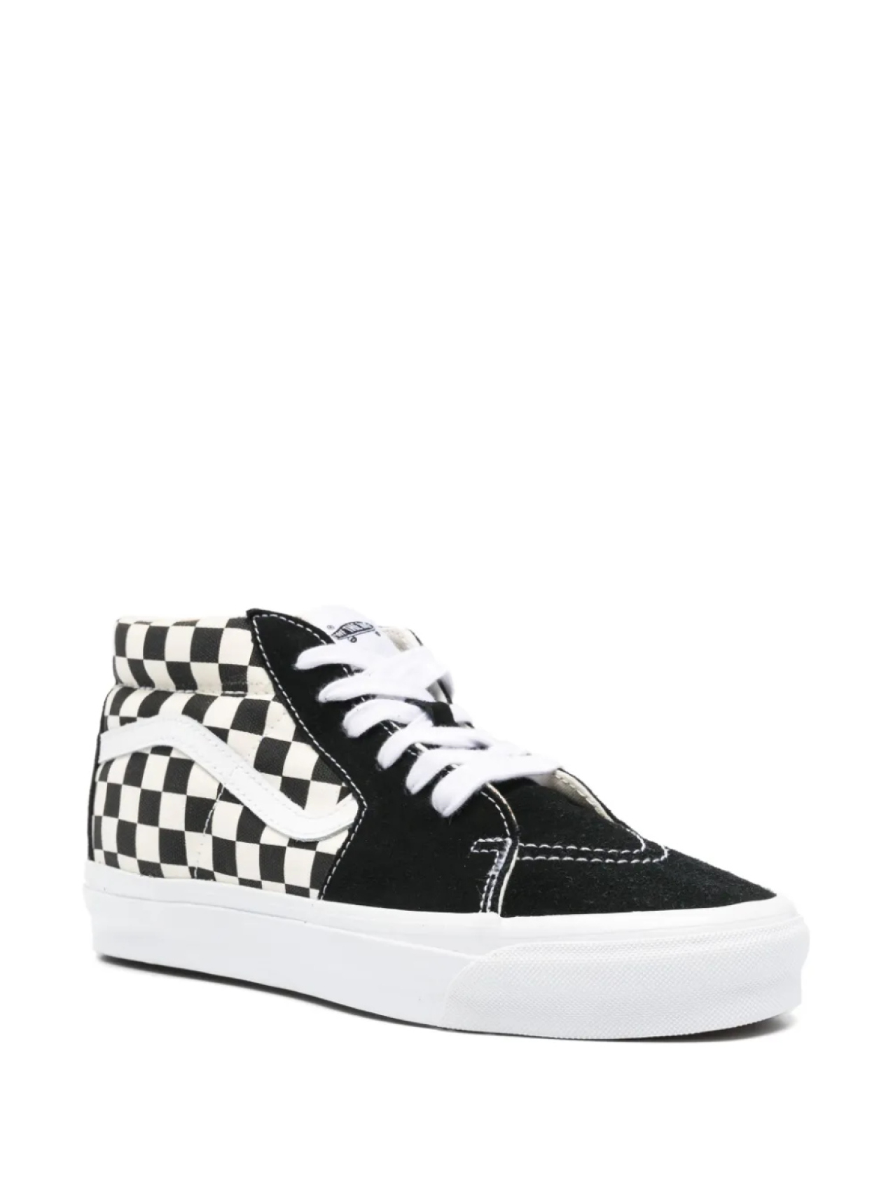 Кроссовки Vans SK8-Mid Reissue 83, черный — фото 2