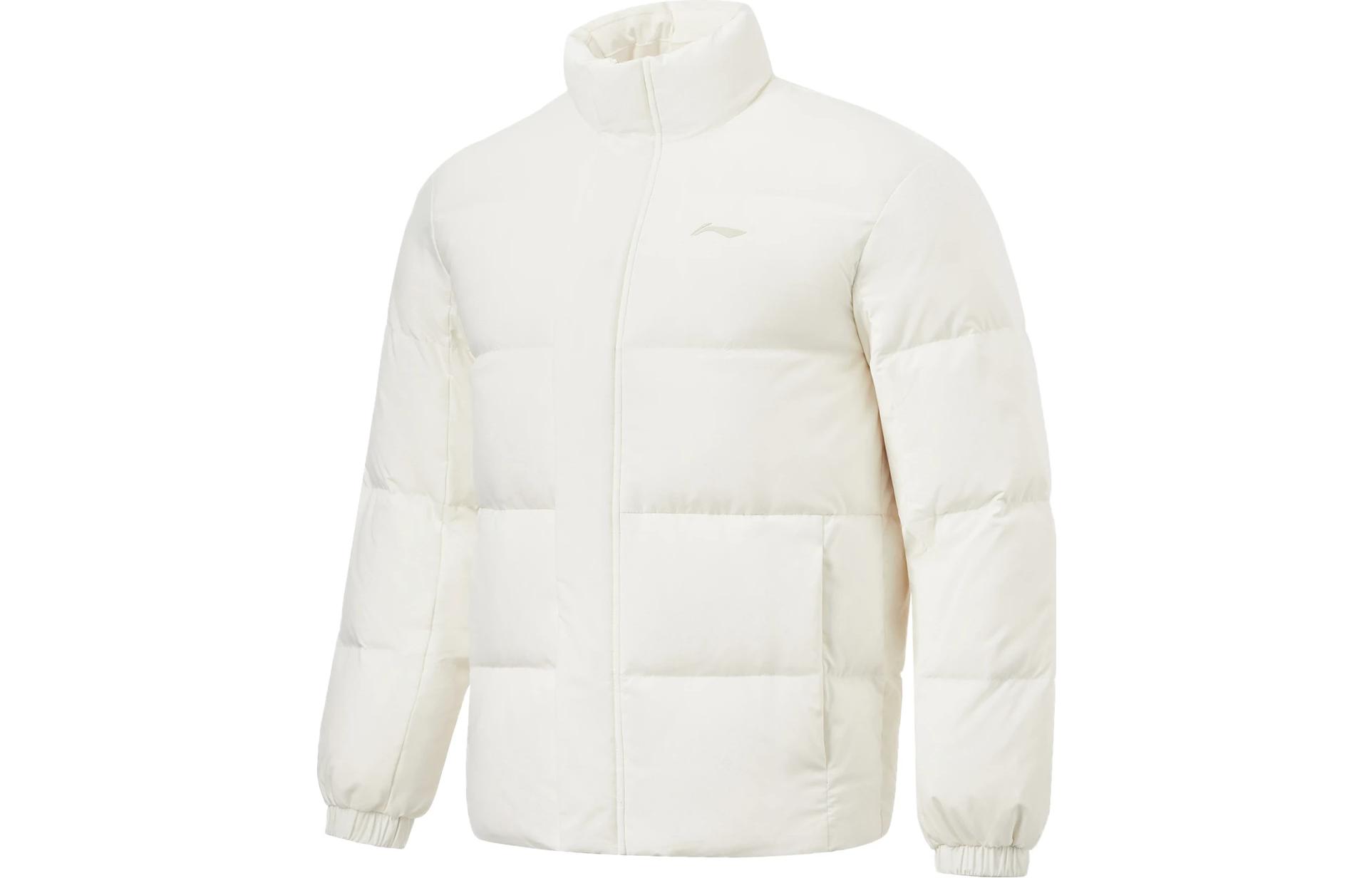 

Куртка пуховая мужская LiNing Fitness Series FW23 цвета слоновой кости, Бежевый, Куртка пуховая мужская LiNing Fitness Series FW23 цвета слоновой кости