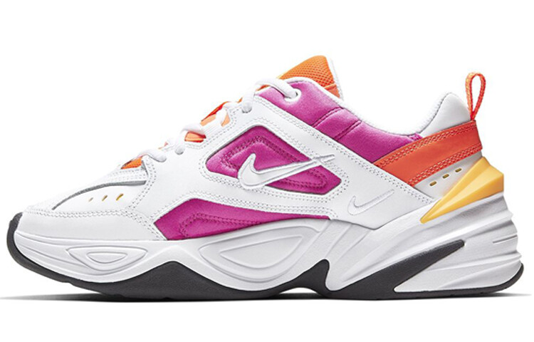 Кроссовки Nike M2K, белый/розовый/оранжевый