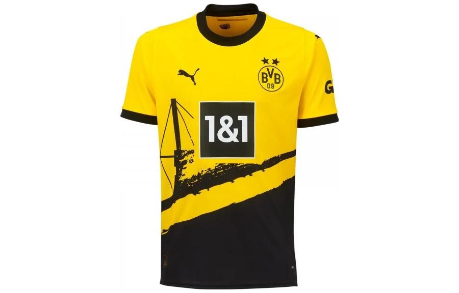 

Футболка Dortmund мужская желтая Puma, желтый