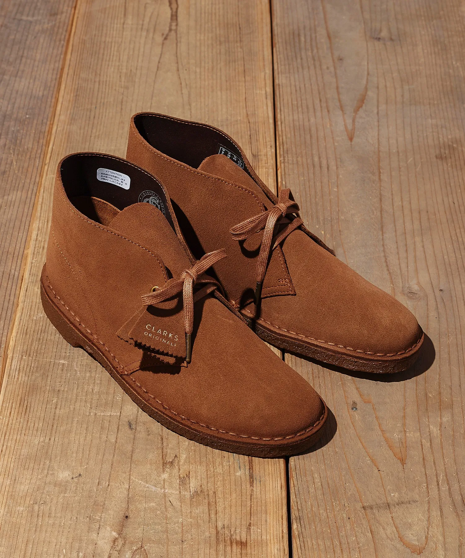 Унисекс ботинки Clarks Desert Boot коричневые — фото 2