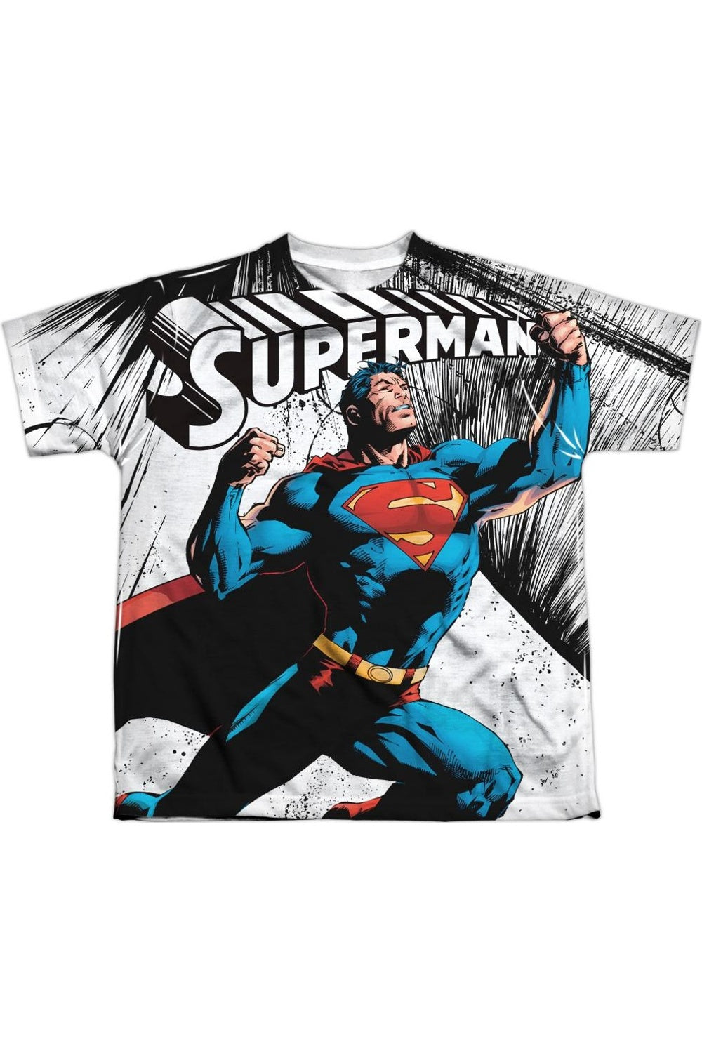 

Футболка с коротким рукавом для детей "Superman To Infinity" Gildan, белый