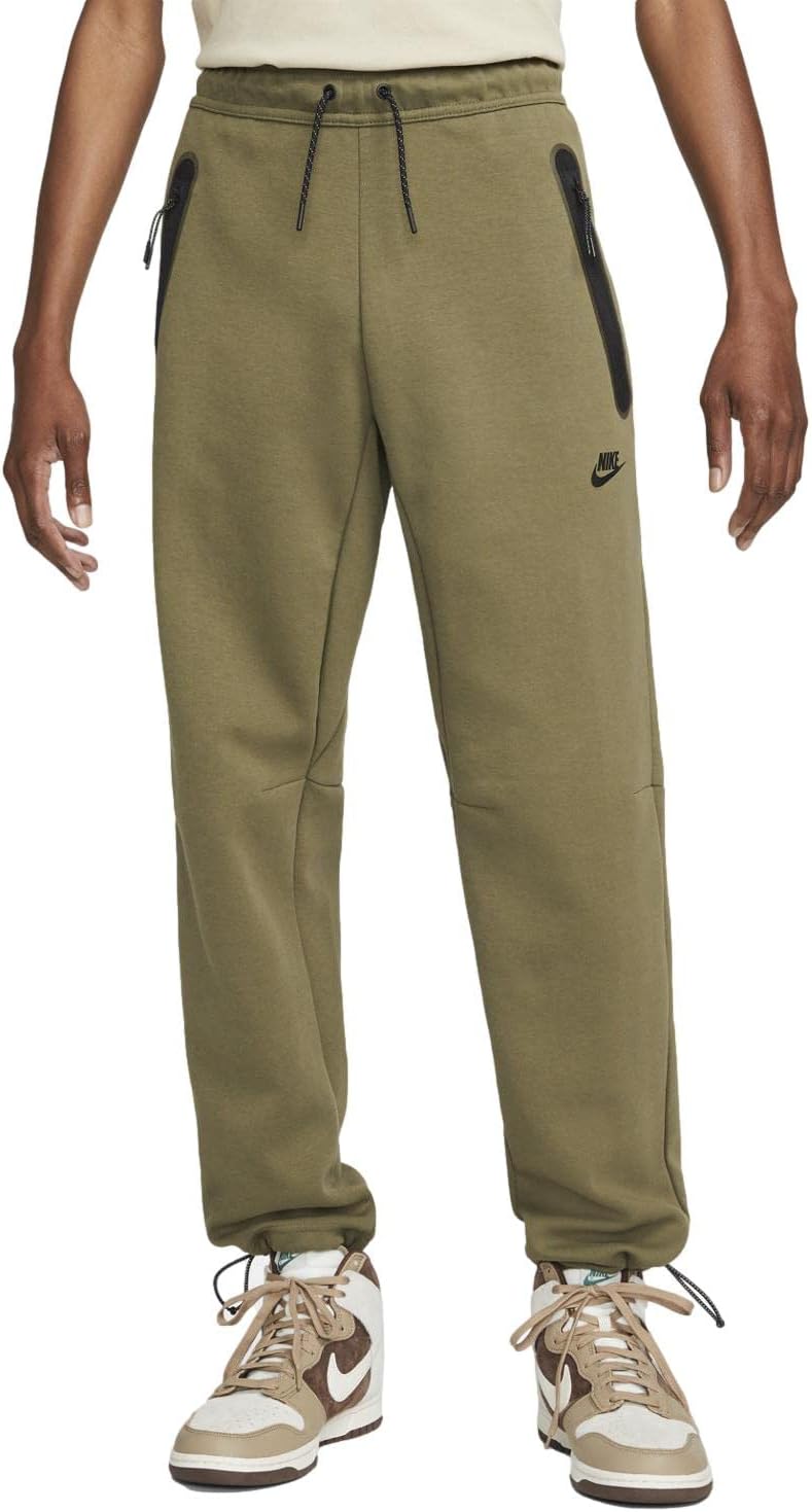 

Мужские брюки Nike Sportswear Tech Fleece, Medium Olive/Black