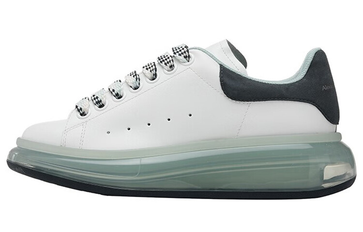 Кроссовки Alexander McQueen Transparent Sole Oversized Sneakers 'White Green' Women's
