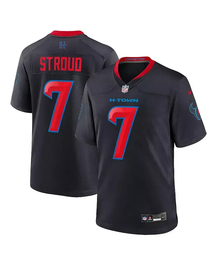 

Мужская игровая джерси C.J. Stroud Houston Texans вторая альтернативная, цвет Navy Nike