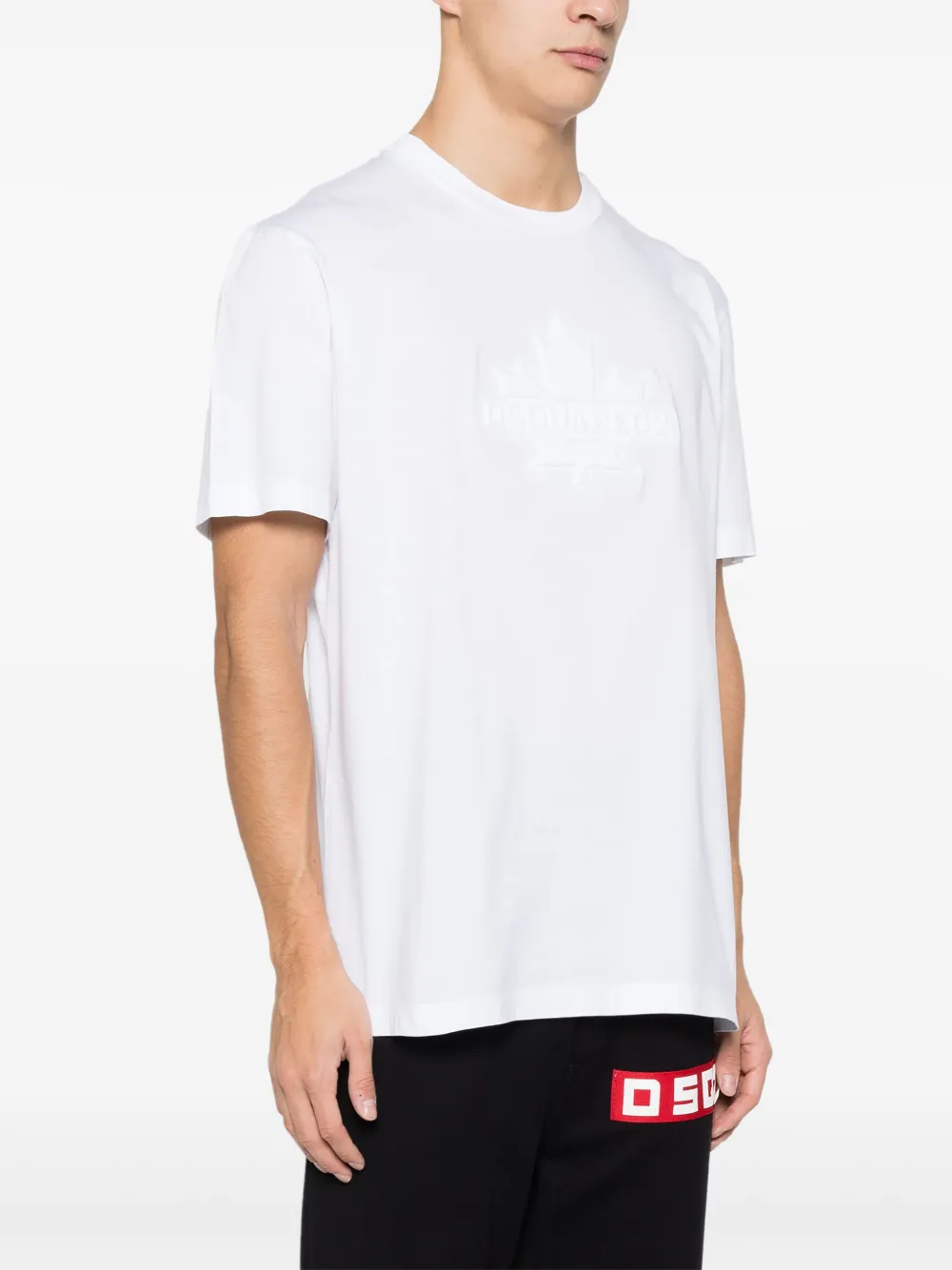 Футболка Leaf Skater DSQUARED2, белый — фото 3