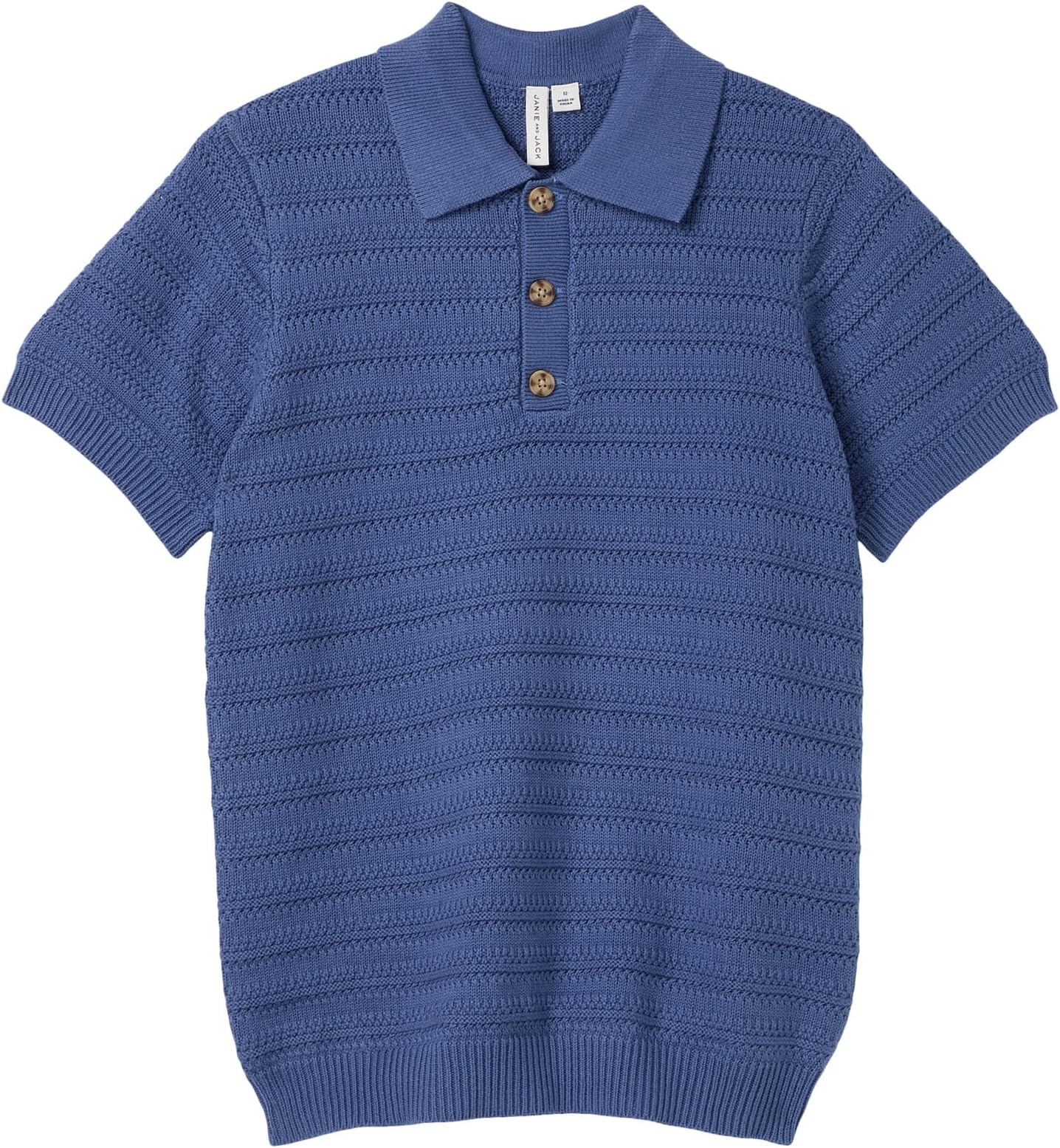 

Свитер Janie and Jack Polo Sweater, синий