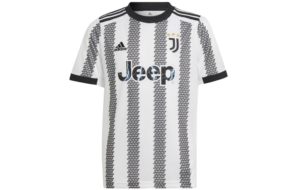 

Детская футболка Adidas, черно-белая