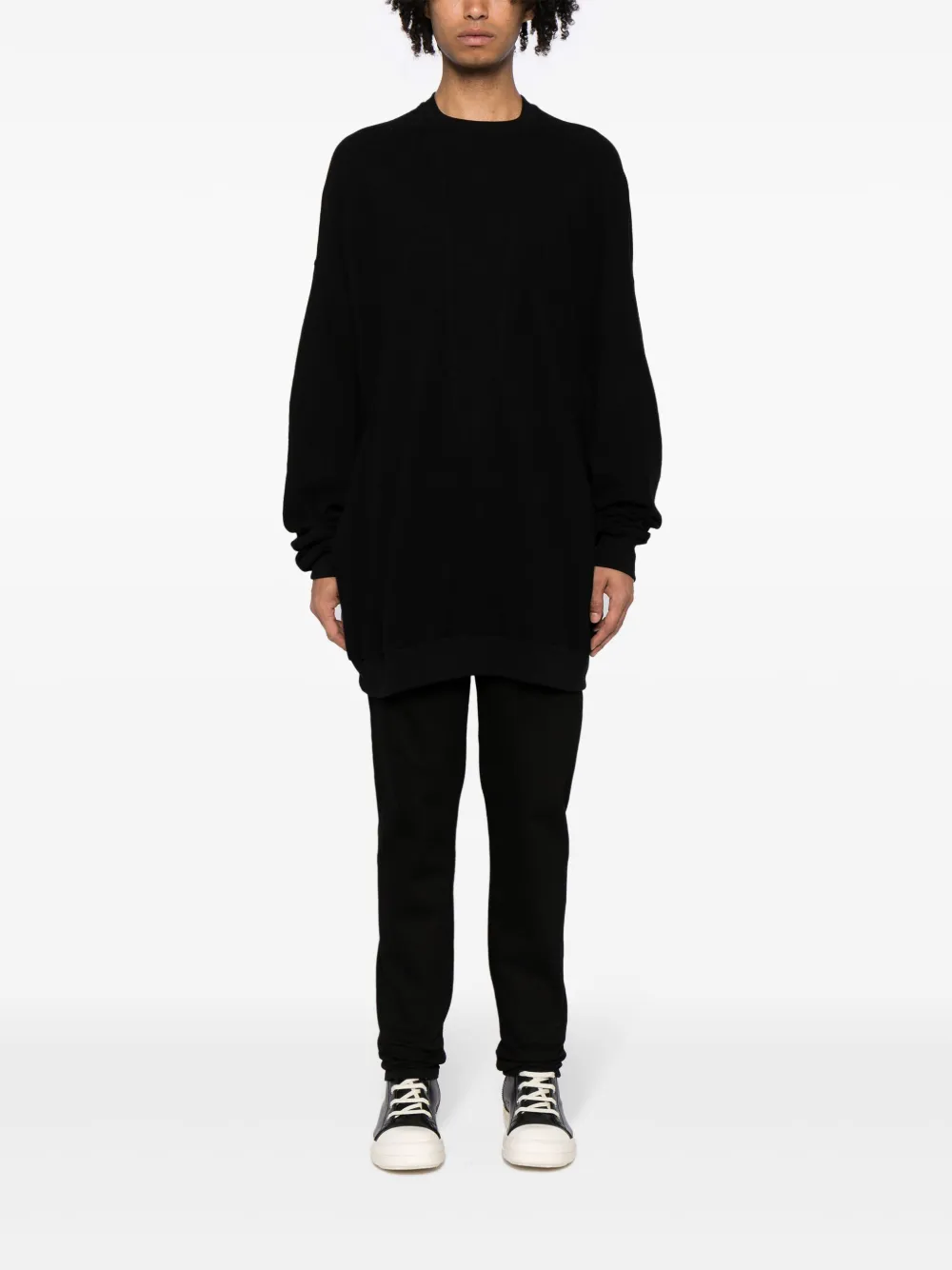 

Толстовка с круглым вырезом Rick Owens, черный