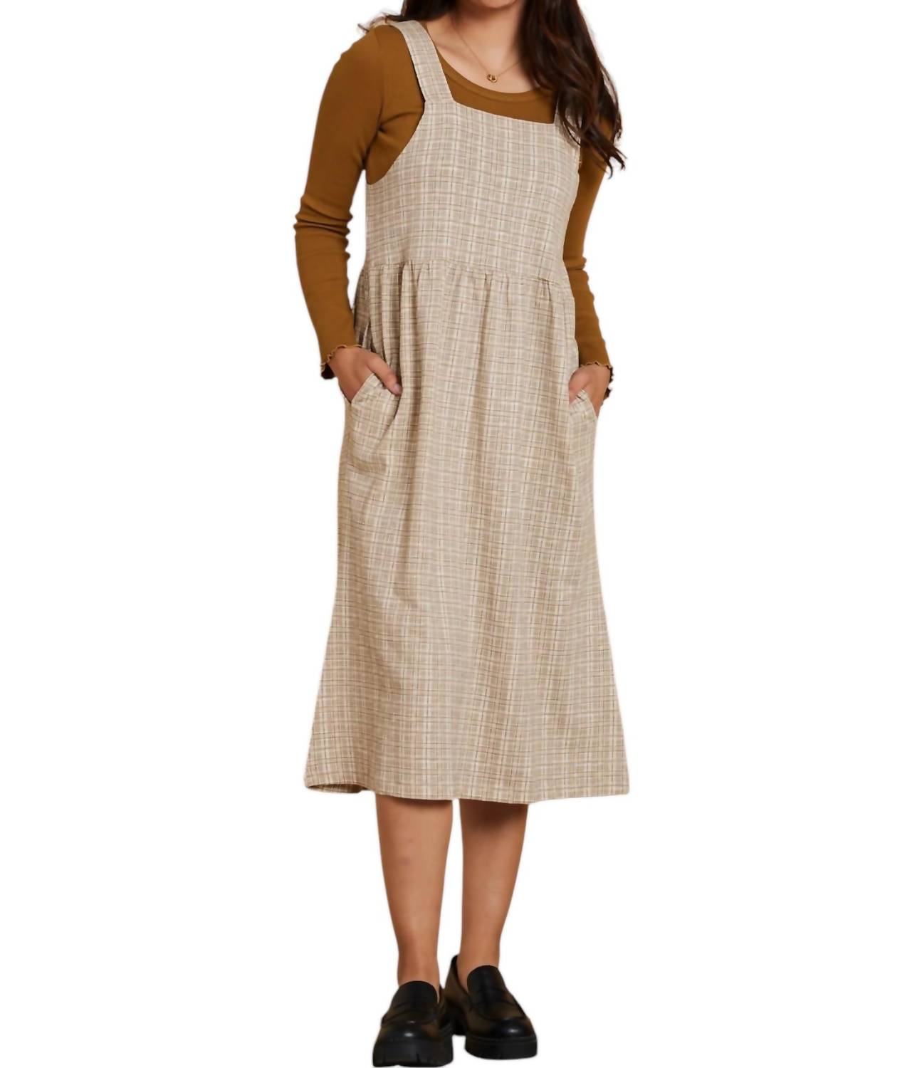 

Платье Дорис в клетку Fog Shadow Known Supply, цвет fog shadow plaid