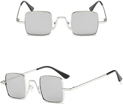 

Винтажные солнцезащитные очки для женщин и мужчин, маленькая металлическая оправа, красные солнцезащитные очки, женские очки для вождения, защита от ультрафиолета UV400 MTZJH, 2