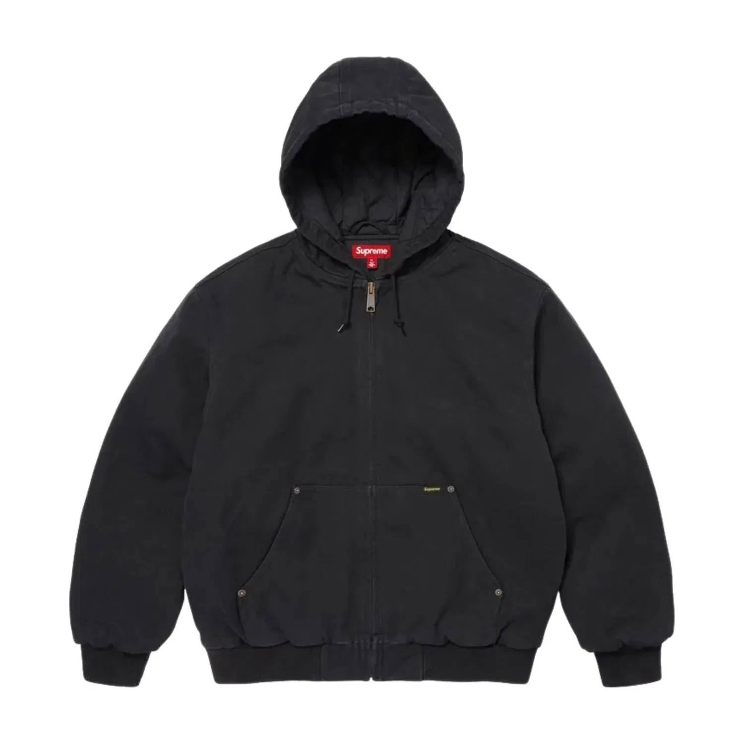 Рабочая куртка с капюшоном Supreme x The Misfits SS26, цвет «черный» SUP-SS26-150-BLK — фото 3