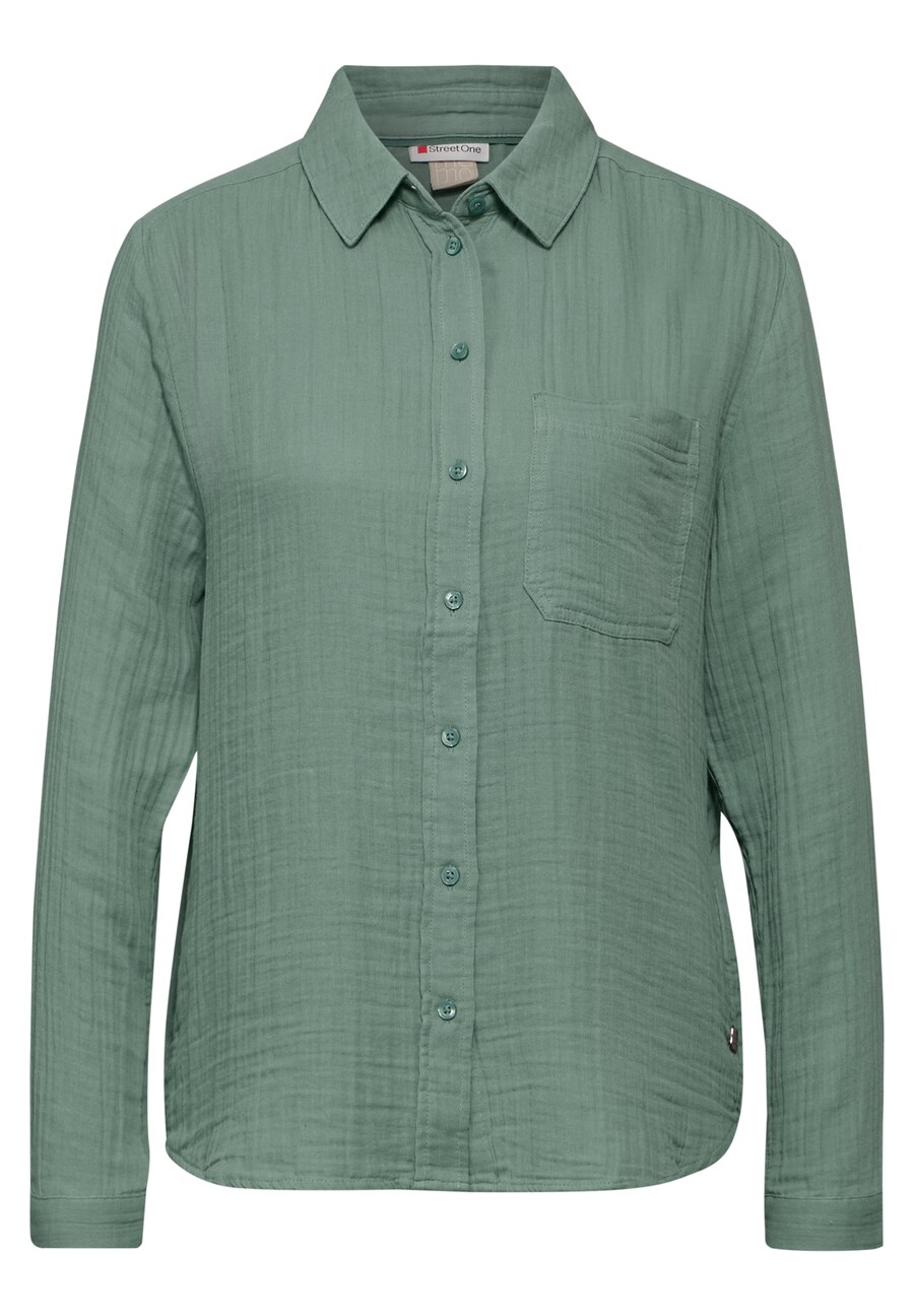 

Рубашка STREET ONE Blouse, цвет grass green