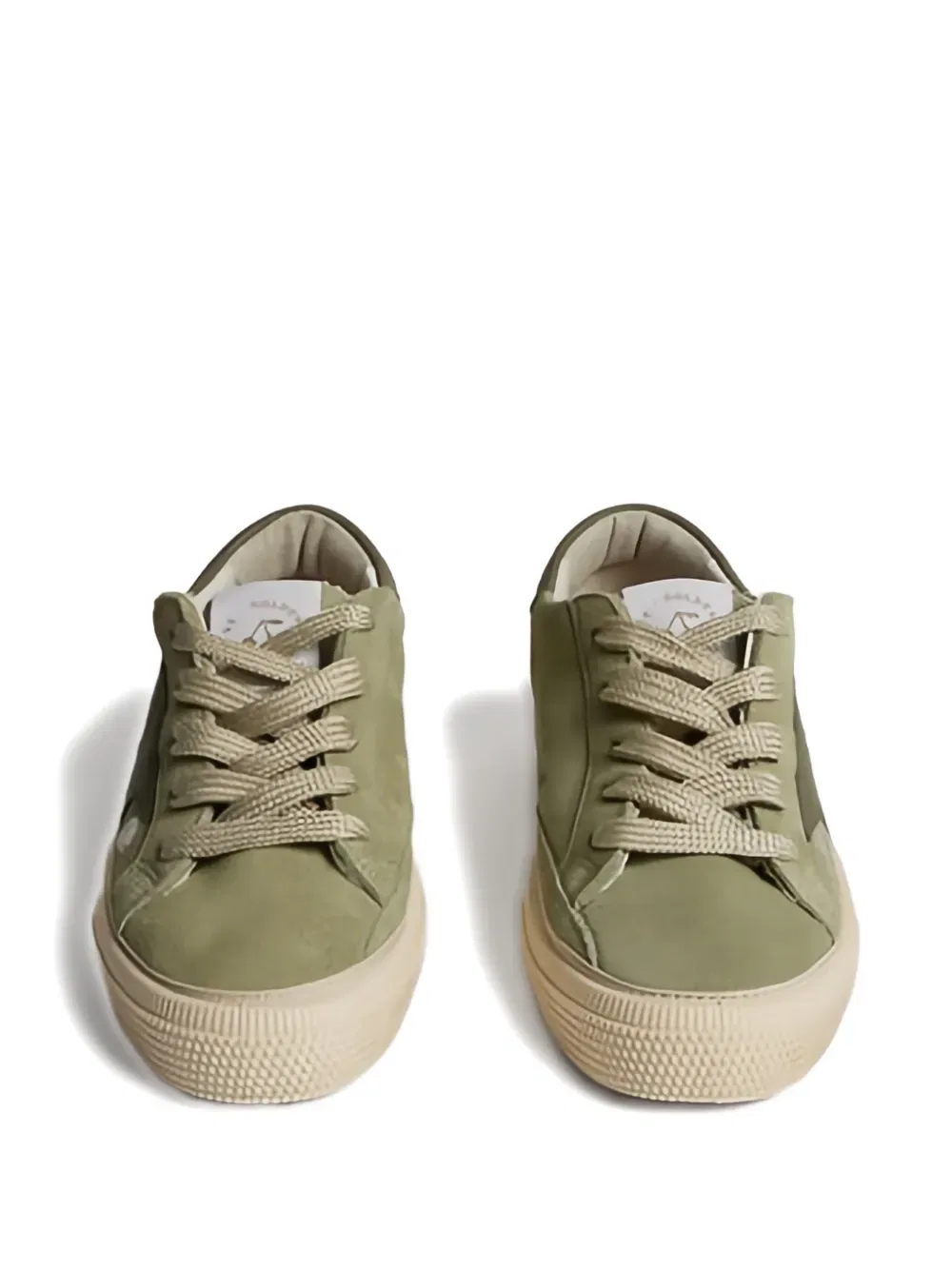 Кроссовки X Golden Goose с цветочной вышивкой Bonpoint, зеленый — фото 3