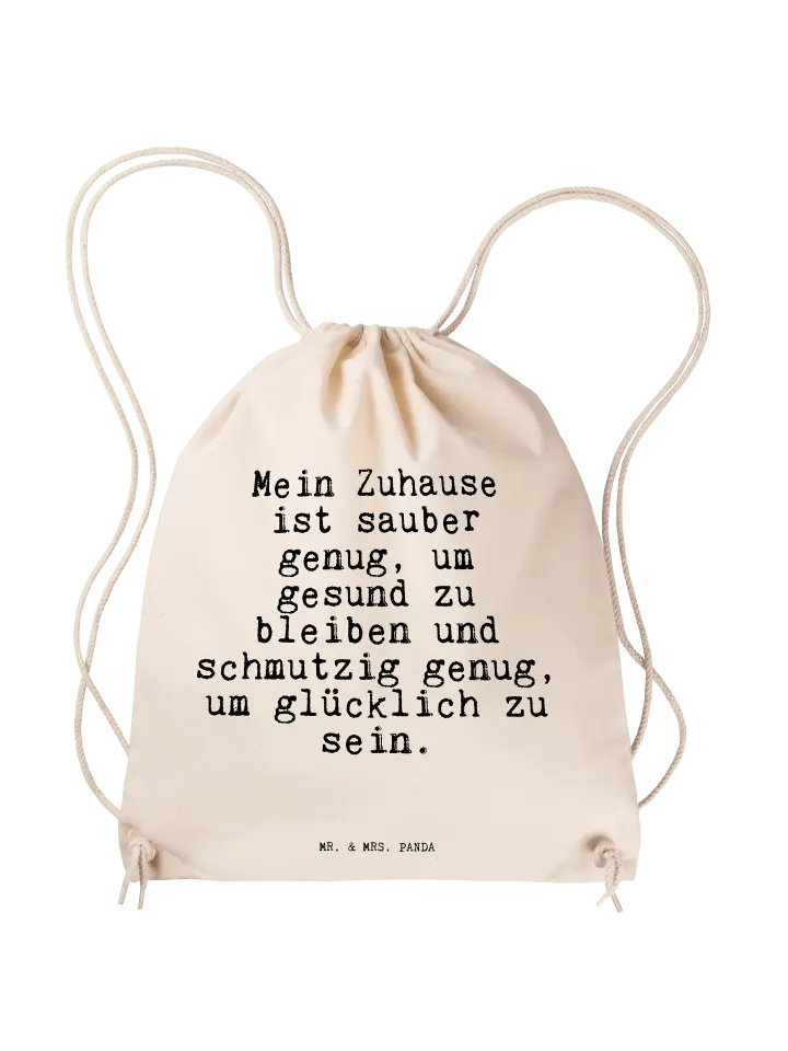 

Спортивная сумка Mr. & Mrs. Panda, кремовый