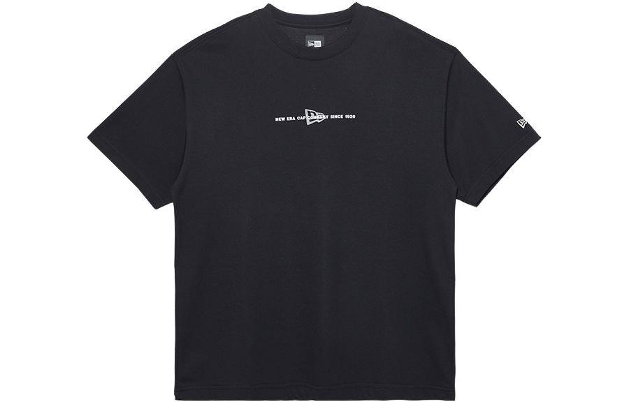 

New Era Футболка унисекс черная, Черный, New Era Футболка унисекс черная