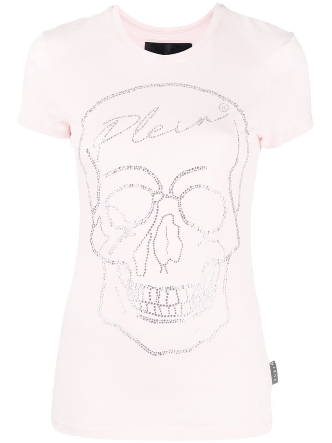 

Philipp Plein футболка с декором Skull, розовый