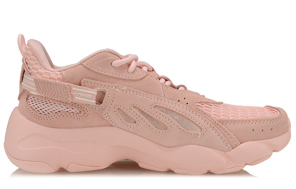 Кроссовки new york fashion week breathable lightweight casual dad shoes pink Li-Ning, розовый — фото 2