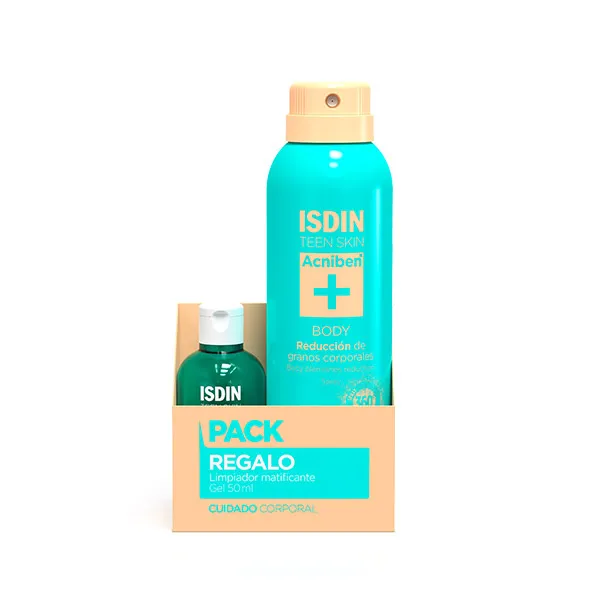 

Контроль смазки Pack Body + Gel Limpiador Isdin, 1 UD