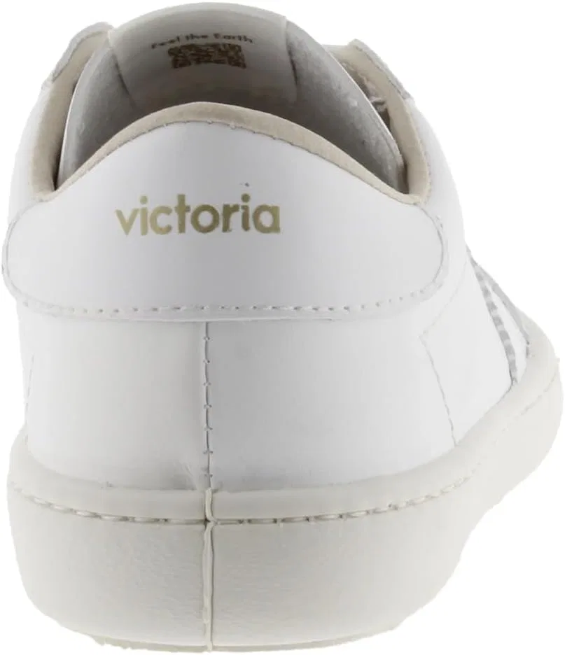 Кроссовки victoria Low-Top Unisex Olmo Leather Effect Barefoot Monochrome White 1186102 for Adults — фото 3