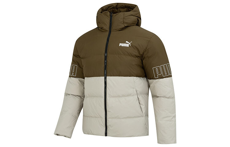 

Мужской пуховик Puma, цвет Army Green