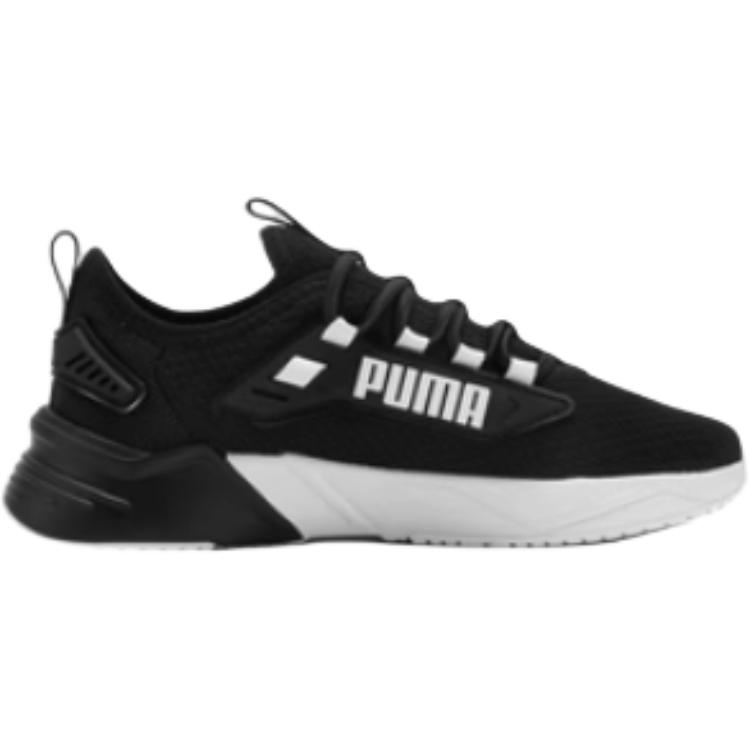 Retaliate 3 износостойкие дышащие низкие детские кроссовки для повседневной носки PUMA, черный — фото 2