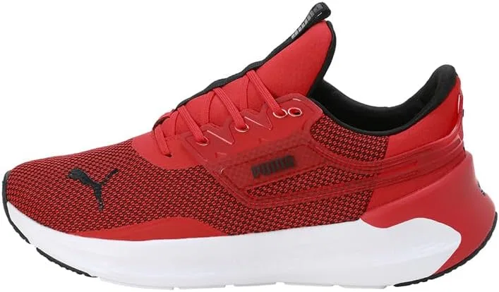 Кроссовки для бега по шоссе PUMA Softride Symmetry Unisex, For All Time Red Puma Black Puma White — фото 2